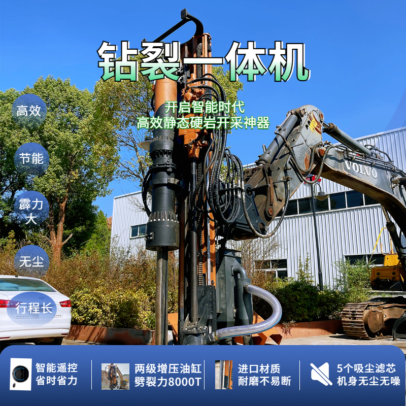 巖石鉆裂機(jī)、鉆劈機(jī)未來(lái)發(fā)展走向如何？